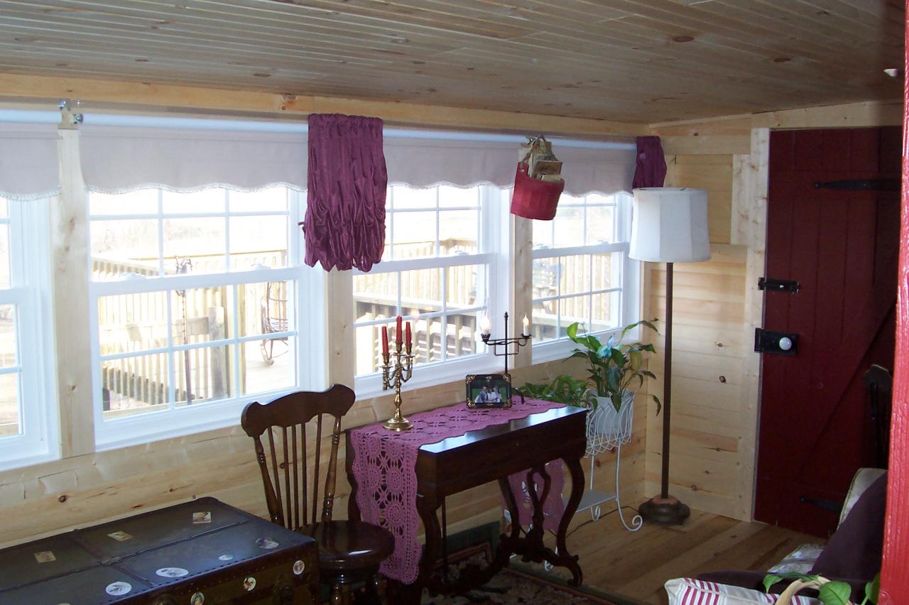 8266 Goodview Road Goodview, VA 24095 - Photo 15 of 23 a view of a dining room with furniture window and outside view