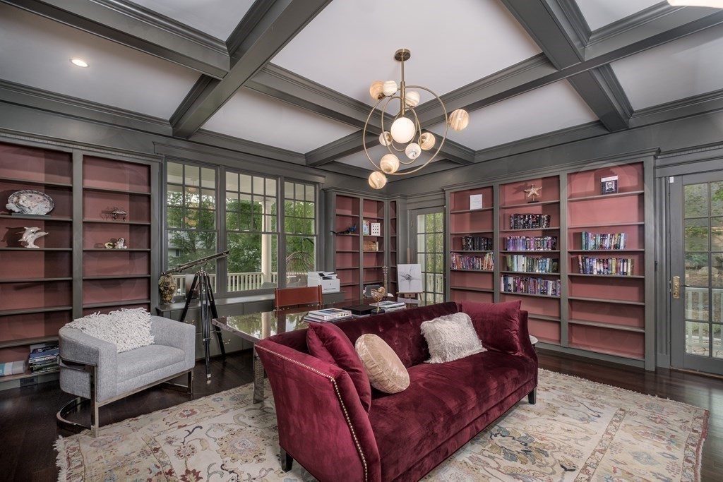 59 Crestview Road Milton, MA 02186 - Photo 12 of 42 a living room with furniture and a large window