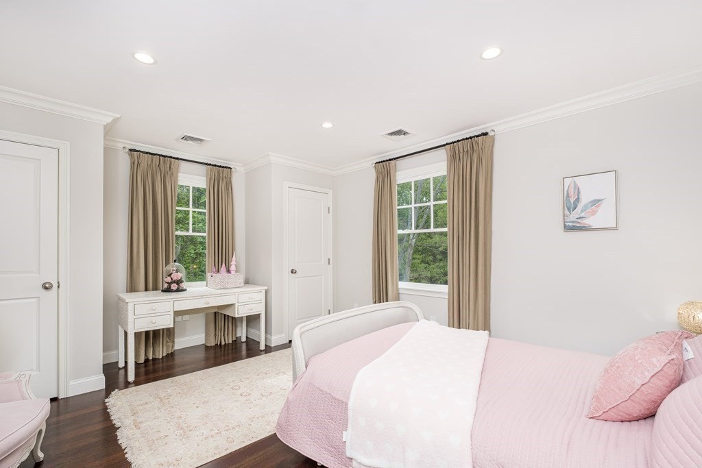 59 Crestview Road Milton, MA 02186 - Photo 21 of 42 a bedroom with a bed and a large window