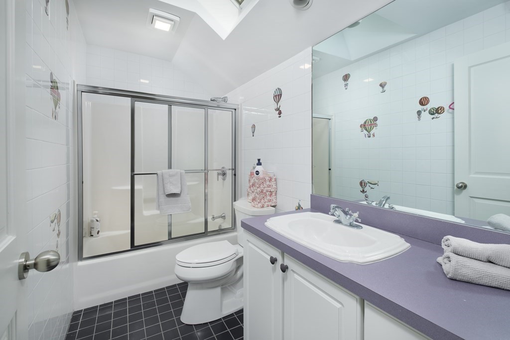 59 Crestview Road Milton, MA 02186 - Photo 25 of 42 a bathroom with a sink toilet a mirror and shower