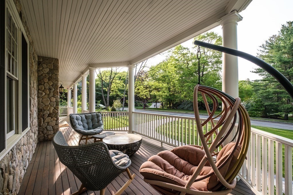 59 Crestview Road Milton, MA 02186 - Photo 36 of 42 a view of a chairs in the balcony
