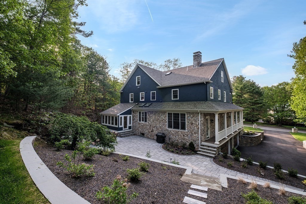 59 Crestview Road Milton, MA 02186 - Photo 40 of 42 an aerial view of a house