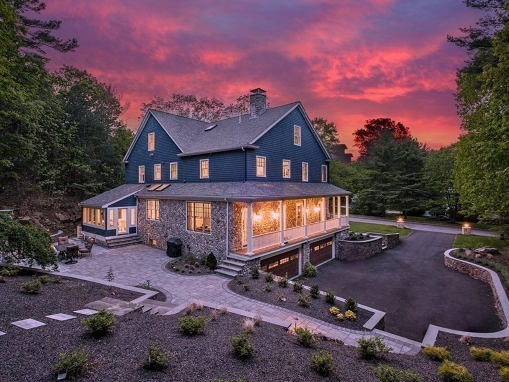 59 Crestview Road Milton, MA 02186 - Photo 42 of 42 a view of a house with backyard outdoor seating