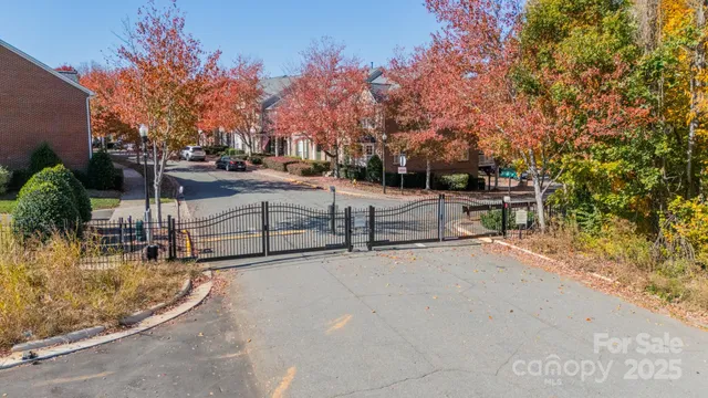a view of outdoor space with seating area