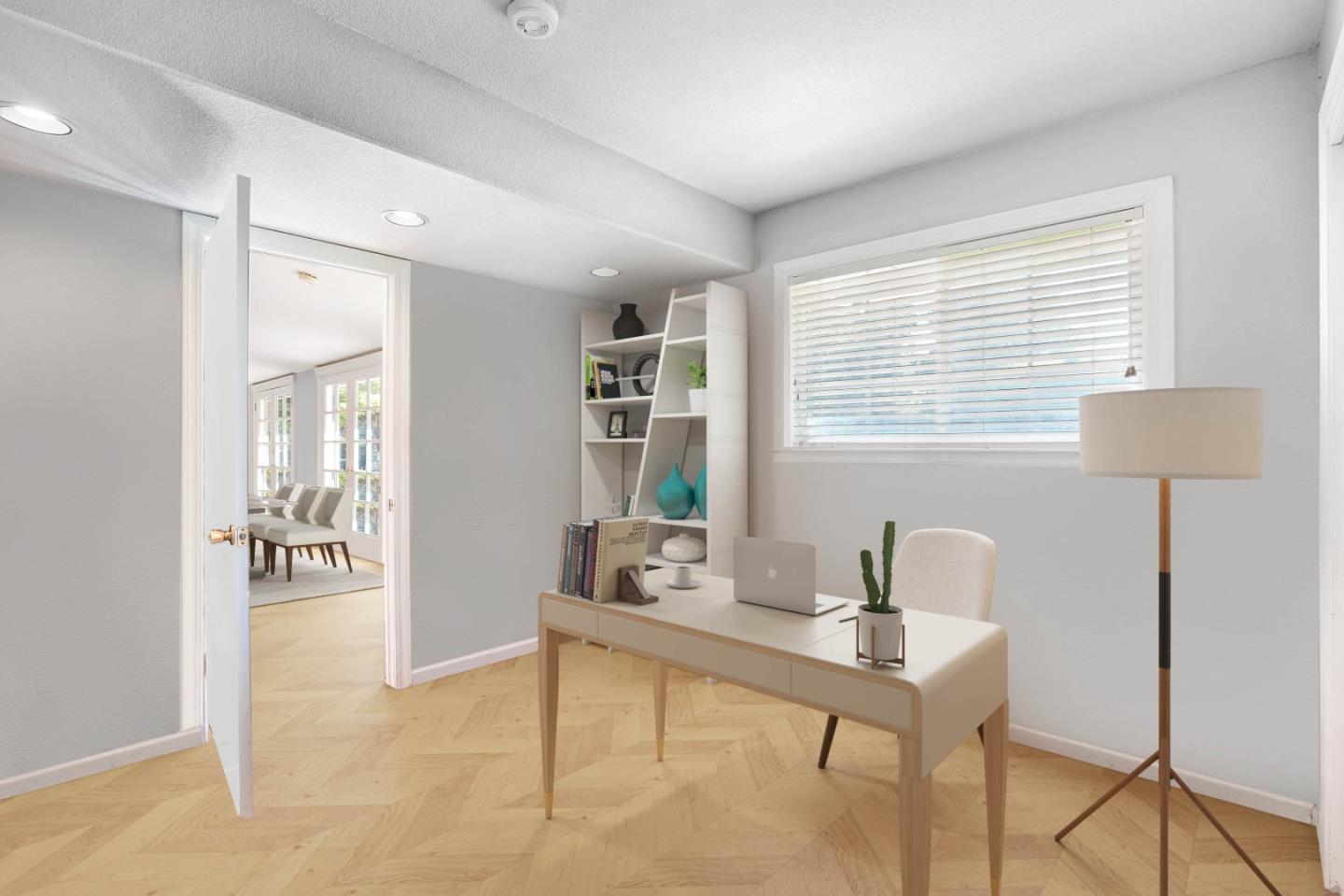 14160 Miranda Road Los Altos Hills, CA 94022 - Photo 12 of 30 a workspace with furniture and window