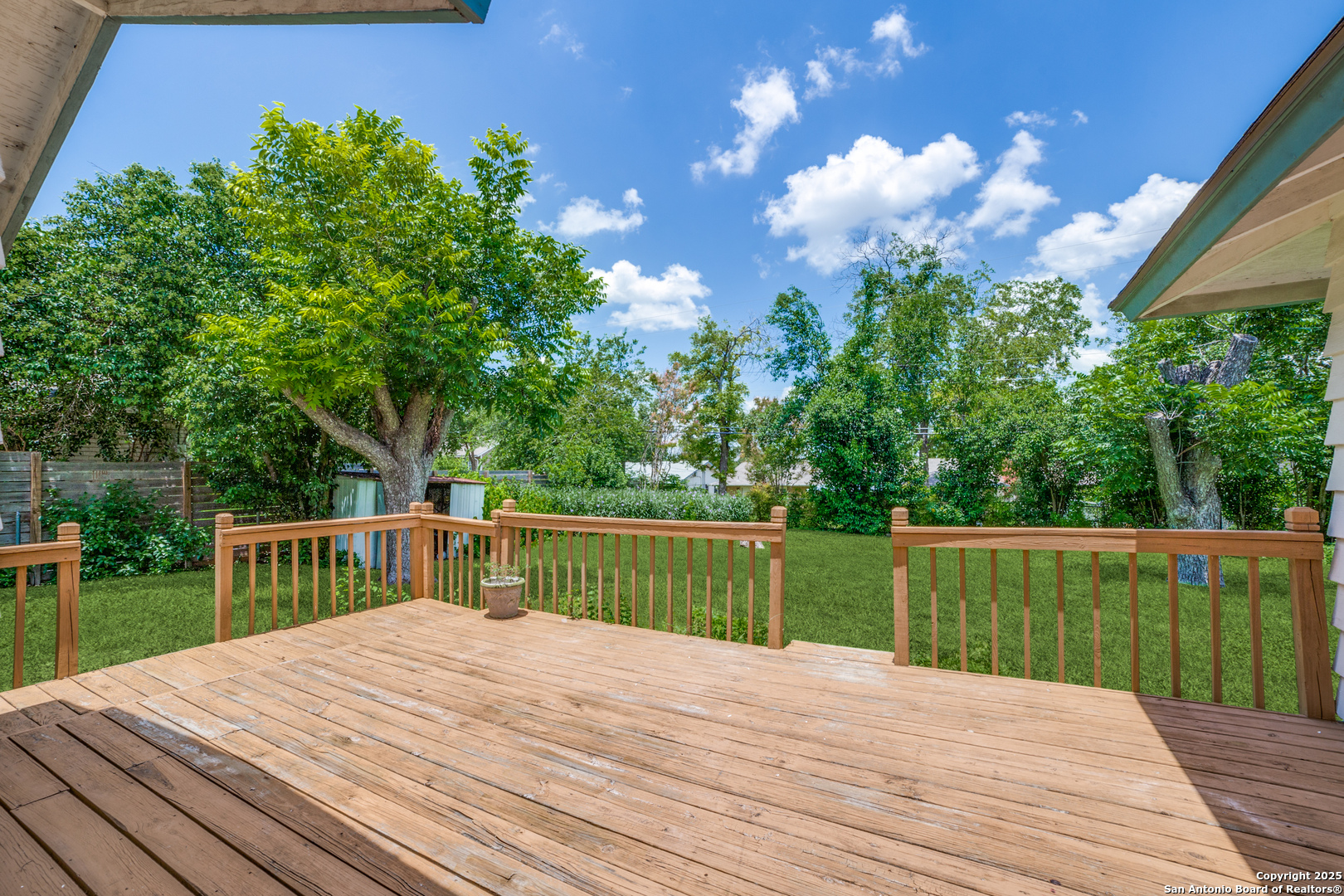 3323 Old Forge San Antonio, TX 78230 - Photo 24 of 26 a view of a backyard with sitting area
