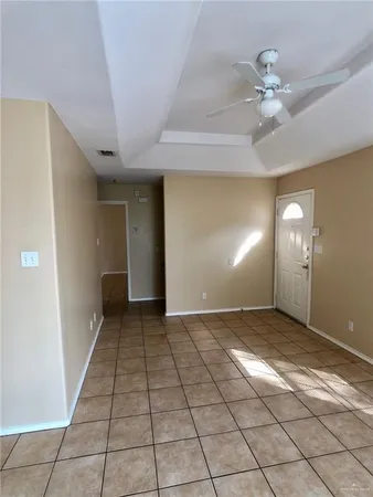 a view of a livingroom with a staircase