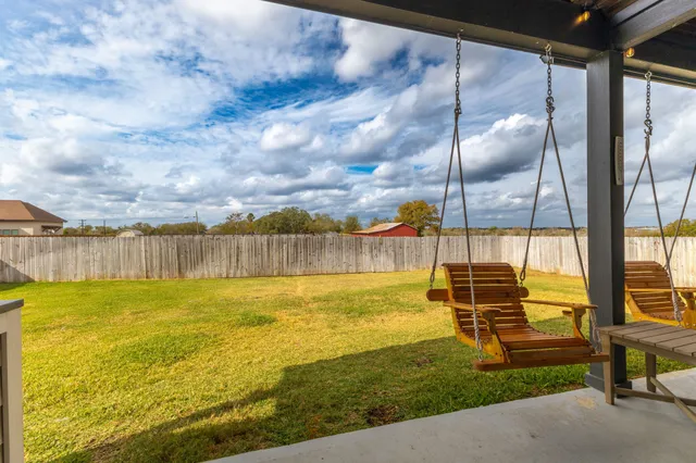 a front view of house with swimming pool