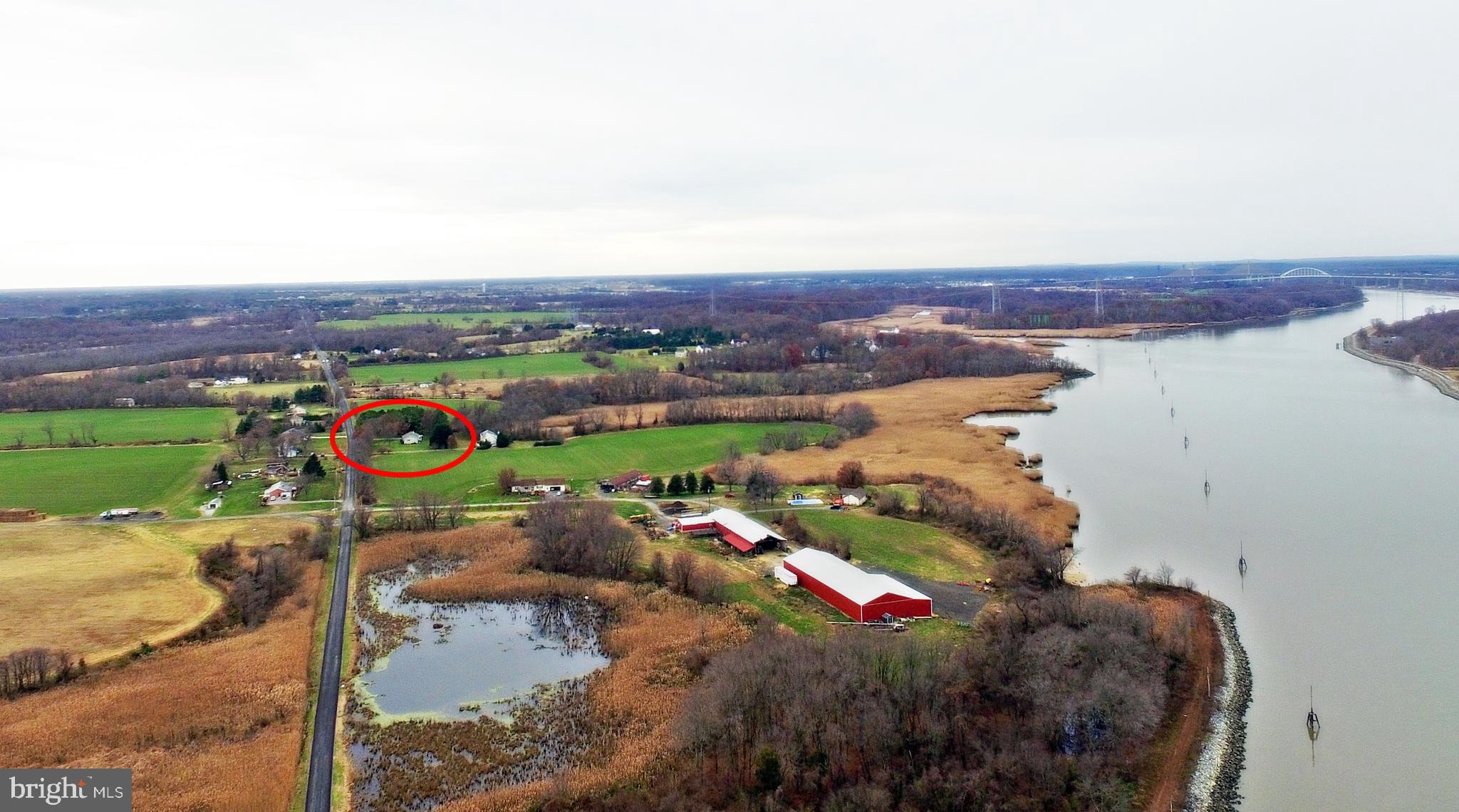 1175 Dutch Neck Road Middletown, DE 19709 - Photo 4 of 55 C&D Canal is walking distance. See red circle.