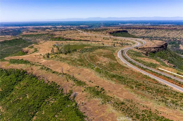 a view of an ocean & beach