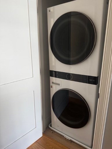 33 Boardman Street, Unit 2 Boston, MA 02128 - Photo 11 of 11 a utility room with dryer and washer