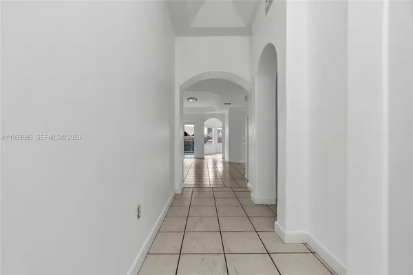a view of a hallway