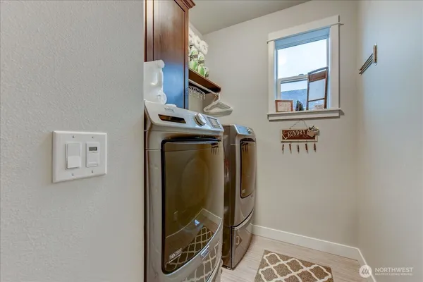 a view of storage and utility room