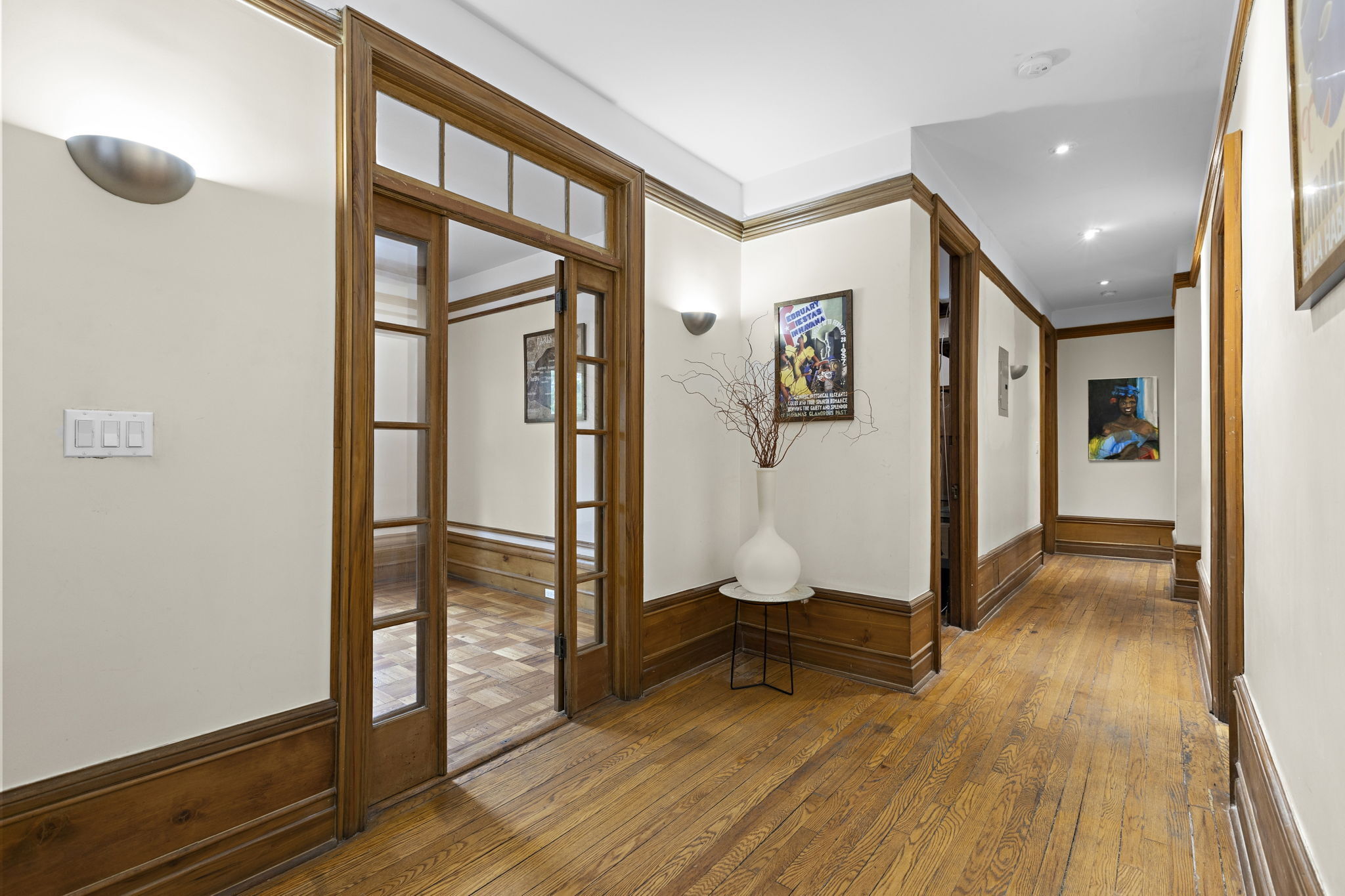 435 Convent Avenue, Unit 32 Manhattan, NY 10031 - Photo 1 of 12 a view of an entryway with wooden floor