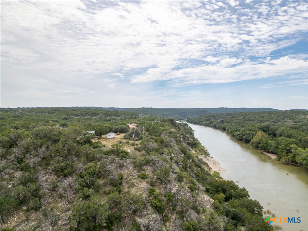 322 Cliff View Road Lampasas, TX 76550 - Photo 26 of 33 an aerial view of residential houses with outdoor space and trees
