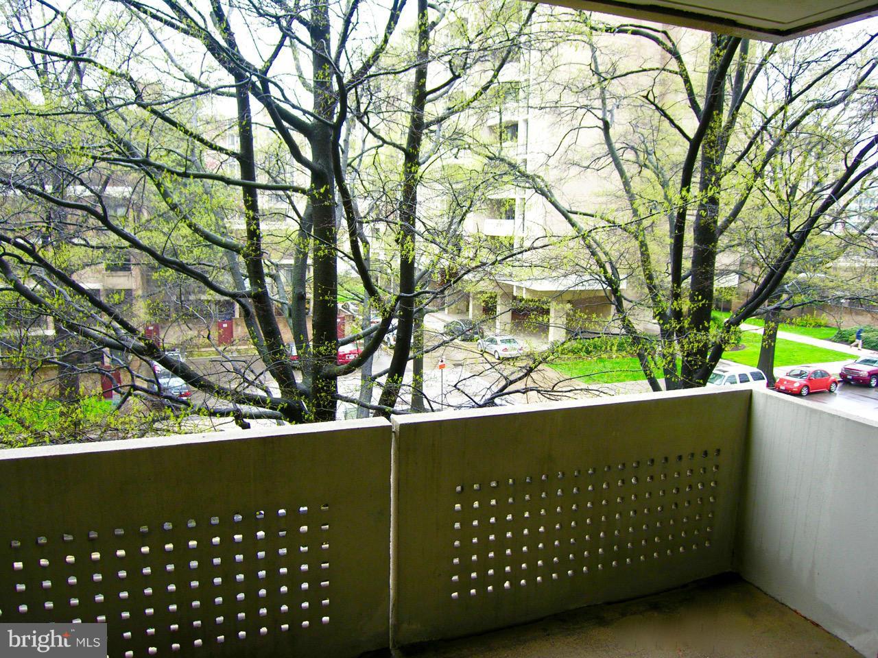 1250 4th Street Southwest, Unit W208 Washington, DC 20024 - Photo 5 of 22 Balcony Overlooking 4th St SW