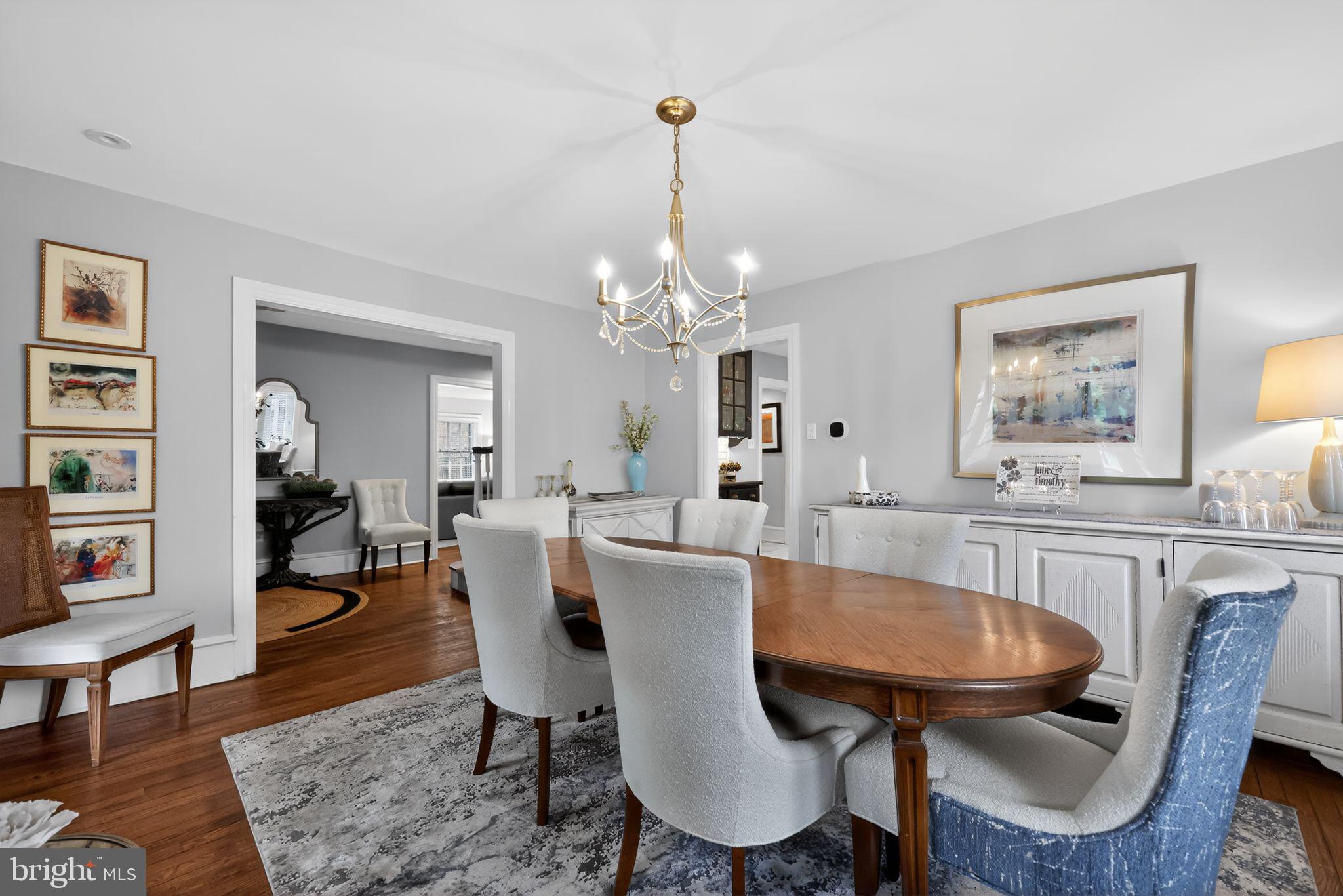 913 Twyckenham Road Media, PA 19063 - Photo 16 of 42 Formal dining room with so much charm