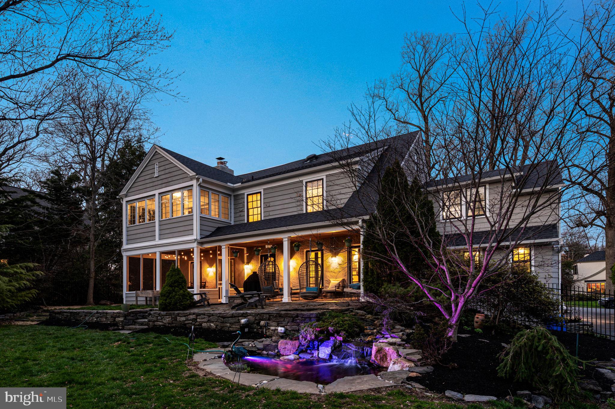 913 Twyckenham Road Media, PA 19063 - Photo 40 of 42 Stunning exterior with so much ambiance