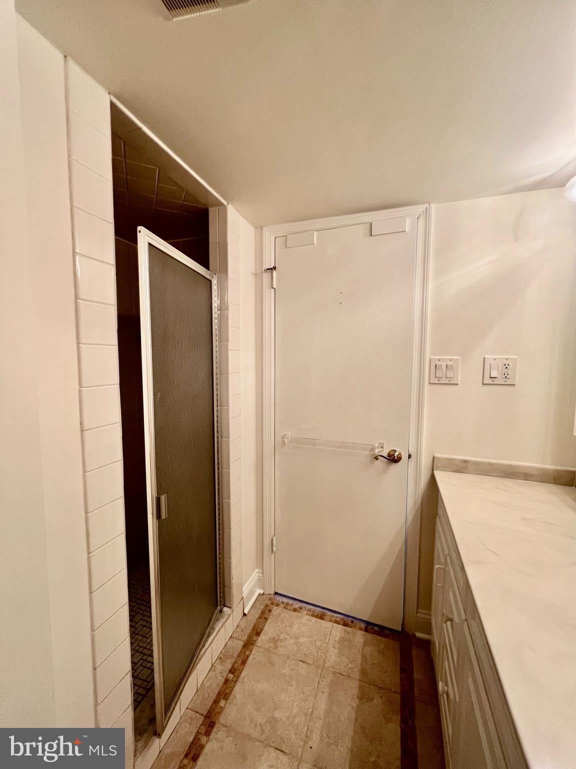 1219 West Wynnewood Road, Unit 206 Wynnewood, PA 19096 - Photo 18 of 24 Ensuite Bath with Glass Stall Shower