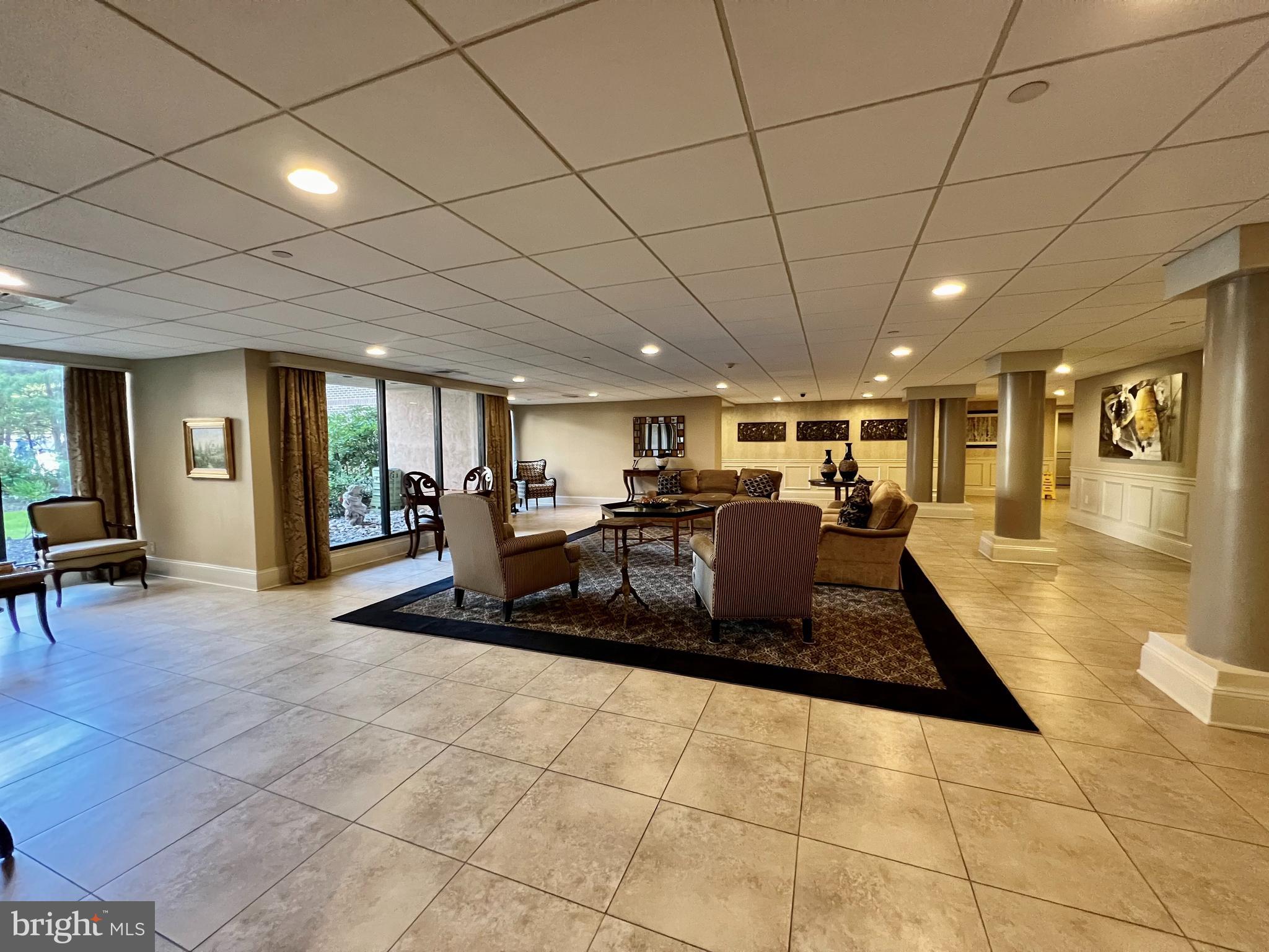 1219 West Wynnewood Road, Unit 206 Wynnewood, PA 19096 - Photo 3 of 24 Lobby Seating Area