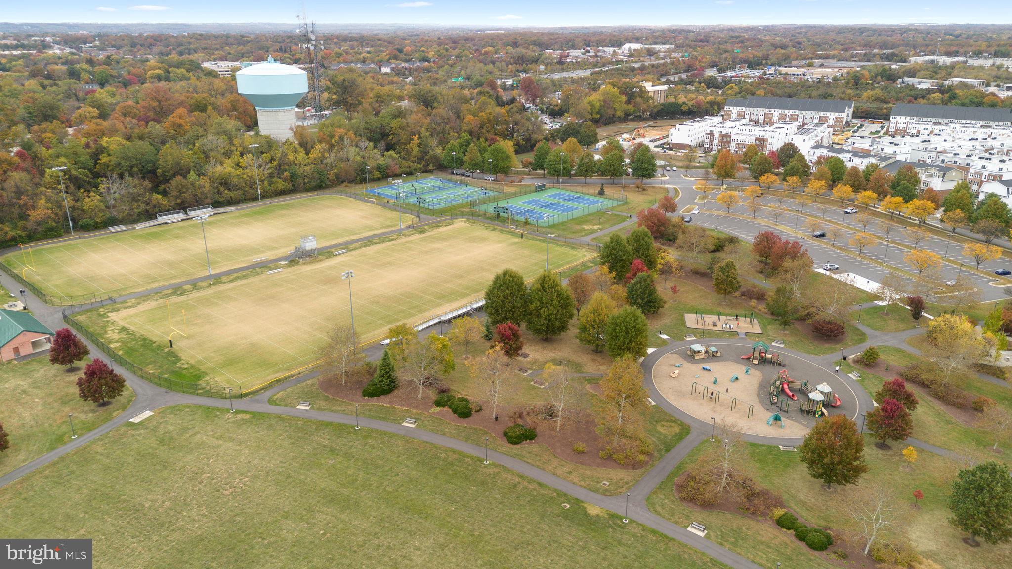 1222 Gaither Road Rockville, MD 20850 - Photo 31 of 42 an aerial view of a residential houses with outdoor space