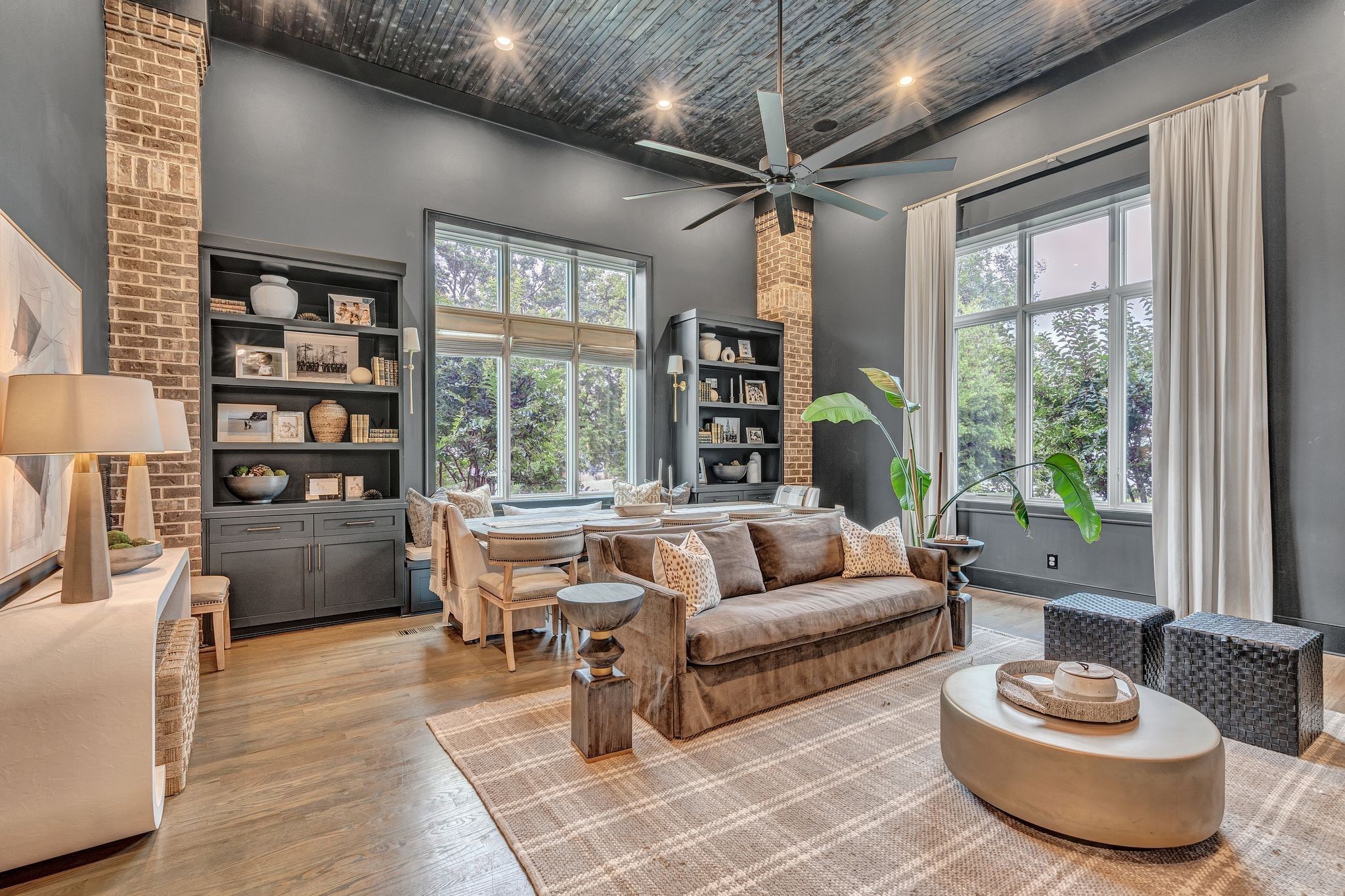 6029 Sedberry Road Nashville, TN 37205 - Photo 21 of 68 a living room with furniture and a large window