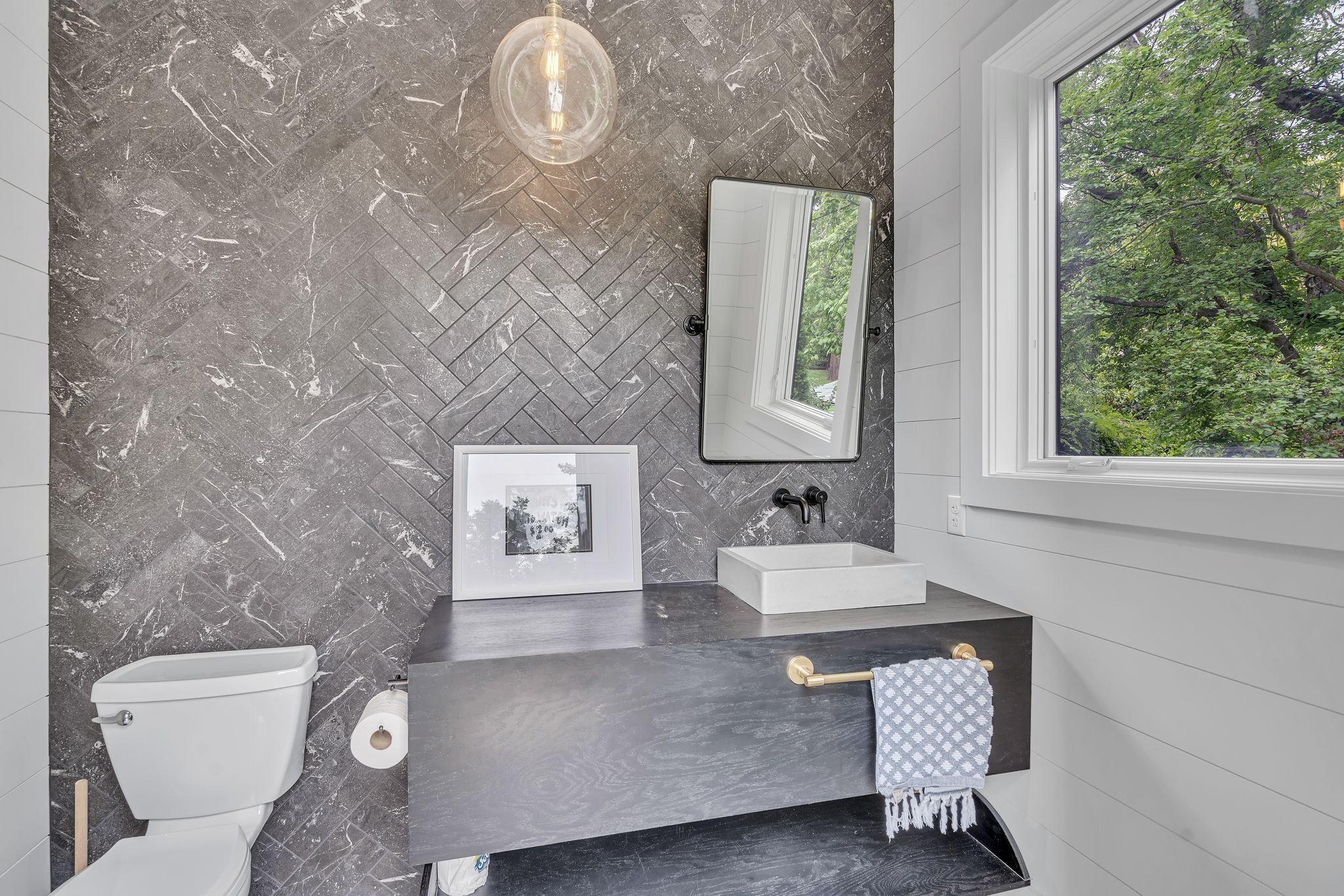 6029 Sedberry Road Nashville, TN 37205 - Photo 59 of 68 a bathroom with a sink and a mirror
