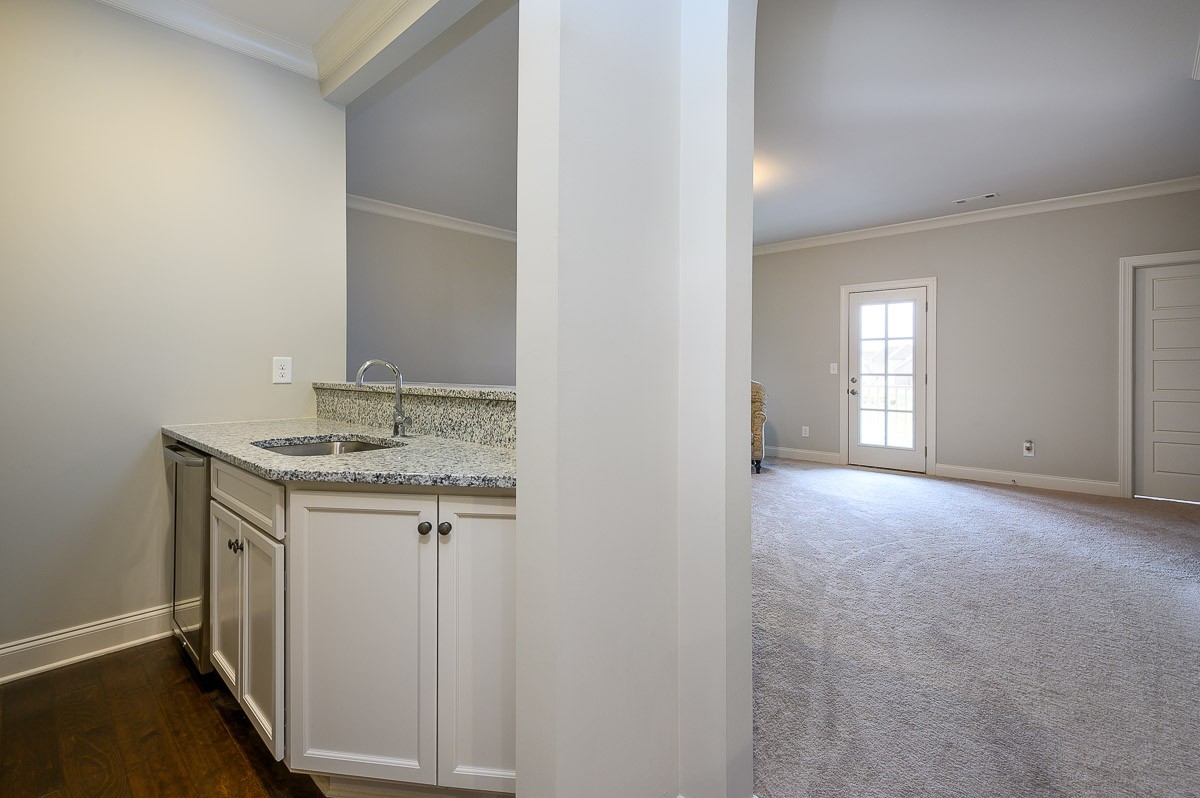 472 River Bluff Drive Franklin, TN 37064 - Photo 26 of 34 a bathroom with a granite countertop sink and a mirror