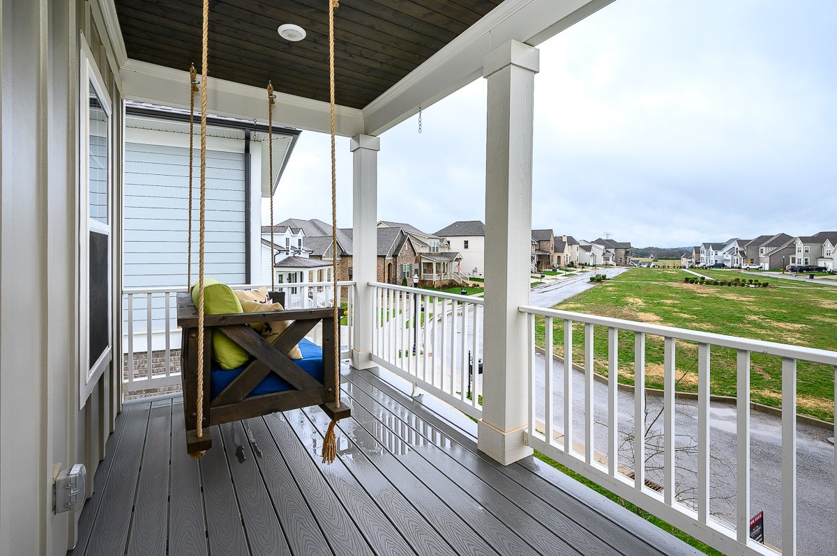 472 River Bluff Drive Franklin, TN 37064 - Photo 28 of 34 a view of a balcony with chairs