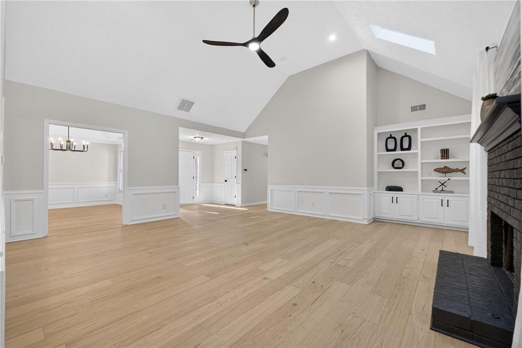 601 Cobblestone Lane Stone Mountain, GA 30087 - Photo 13 of 69 a view of empty room with a ceiling fan