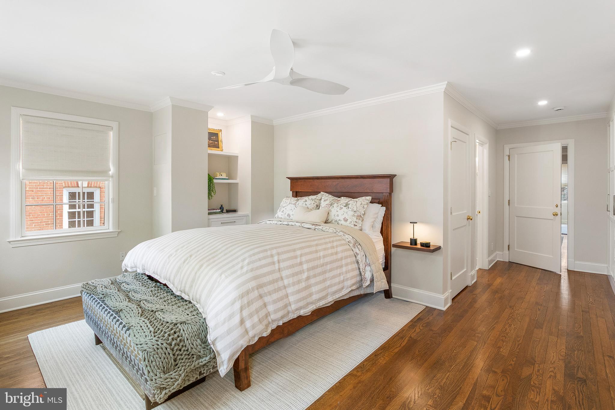 3323 Reservoir Road Northwest Washington, DC 20007 - Photo 13 of 25 Primary Bedroom with Ample Storage