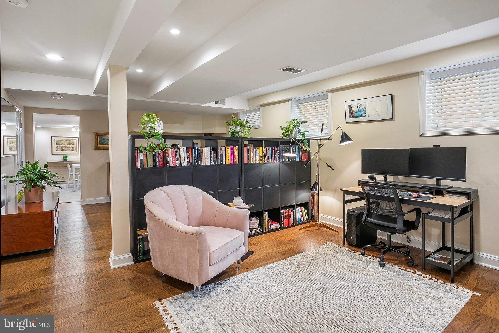 3323 Reservoir Road Northwest Washington, DC 20007 - Photo 21 of 25 Lower Level Recreation Room
