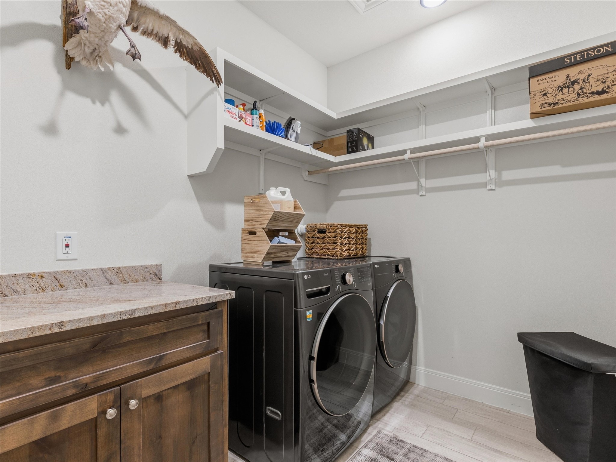 334 Webb Street Smithville, TX 78957 - Photo 23 of 36 a utility room with dryer and washer