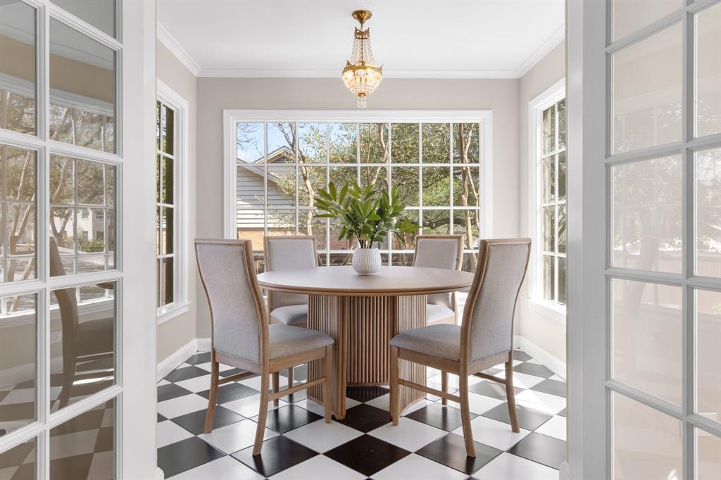 2815 Cumberland Avenue Waco, TX 76708 - Photo 7 of 40 a view of a dining room with furniture window and outside view