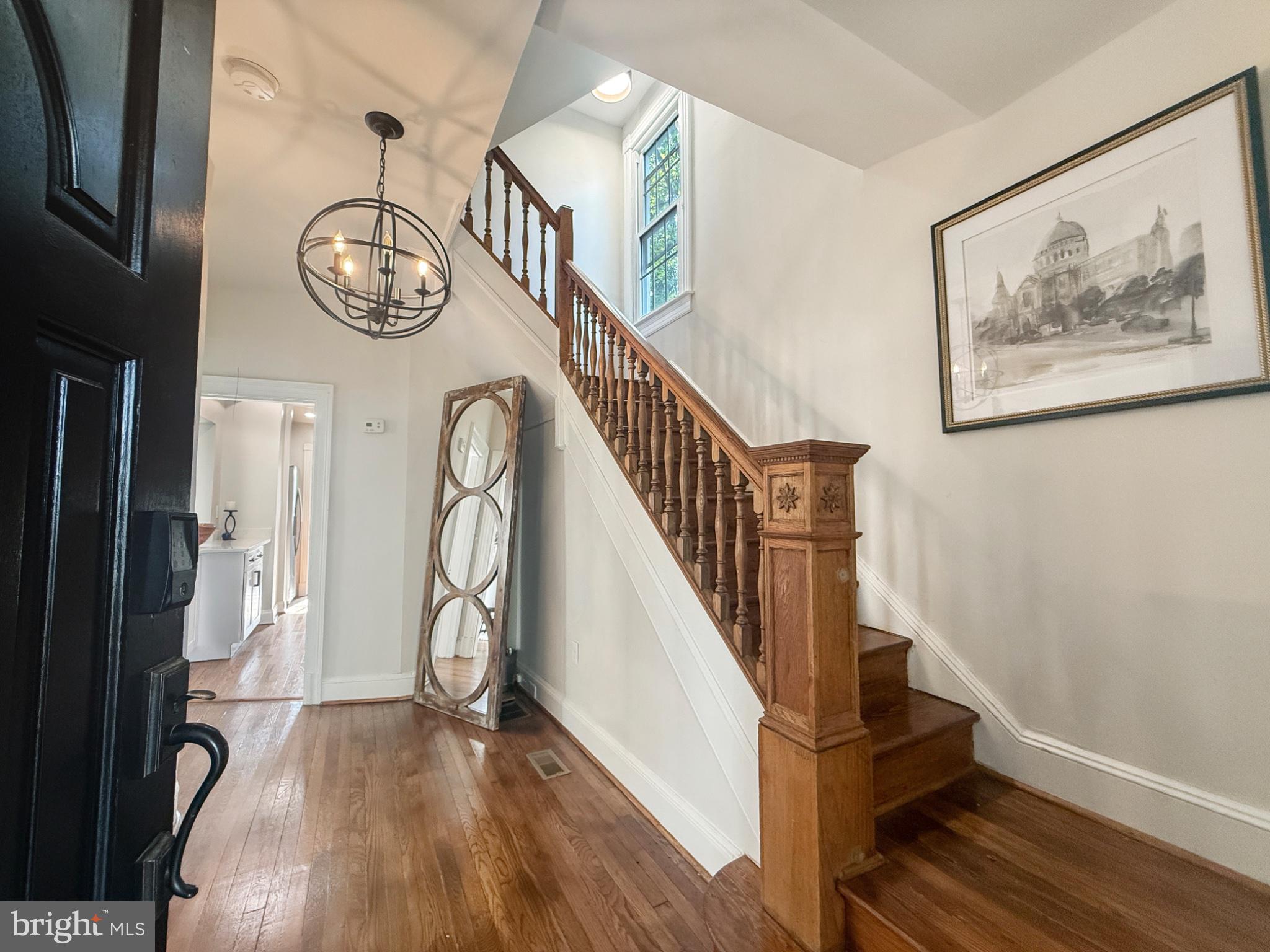 3216 18th Street Northeast Washington, DC 20018 - Photo 4 of 47 Inviting entryway with classic charm.
