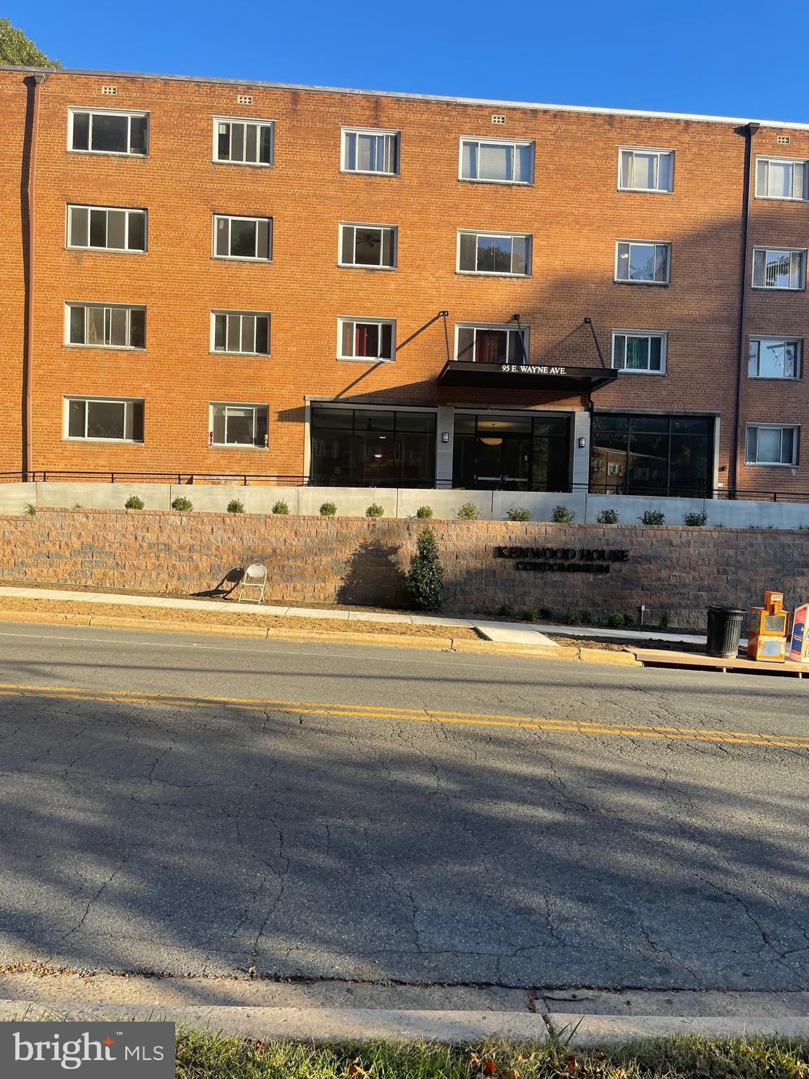 95 East Wayne Avenue, Unit 204 Silver Spring, MD 20901 - Photo 1 of 16 Front of your condo with bust stop to SP metro
