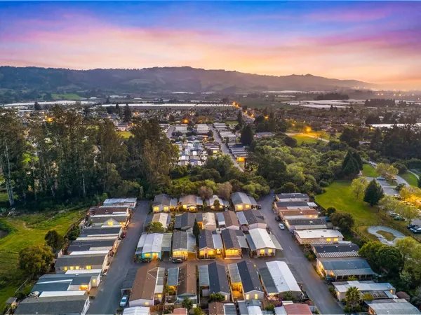 a view of city with ocean