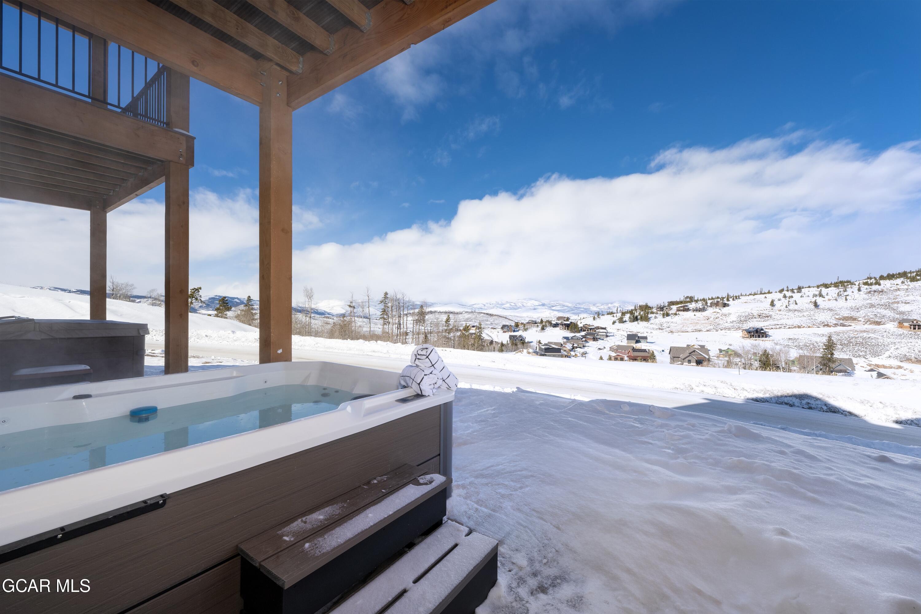 103 Saddle Mountain Camp Road Granby, CO 80446 - Photo 24 of 38 Lower Level Deck - Hot Tub 2