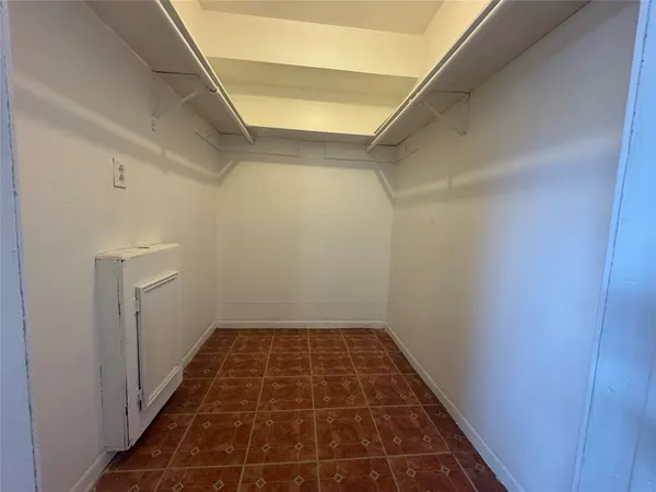 a view of empty room