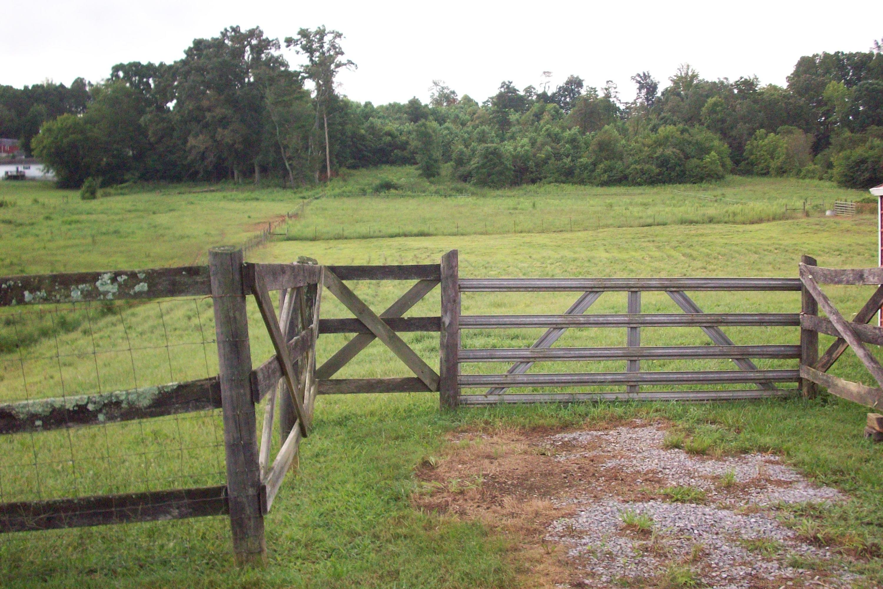 Gate to pasture