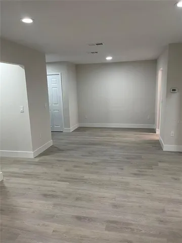 a view of empty room