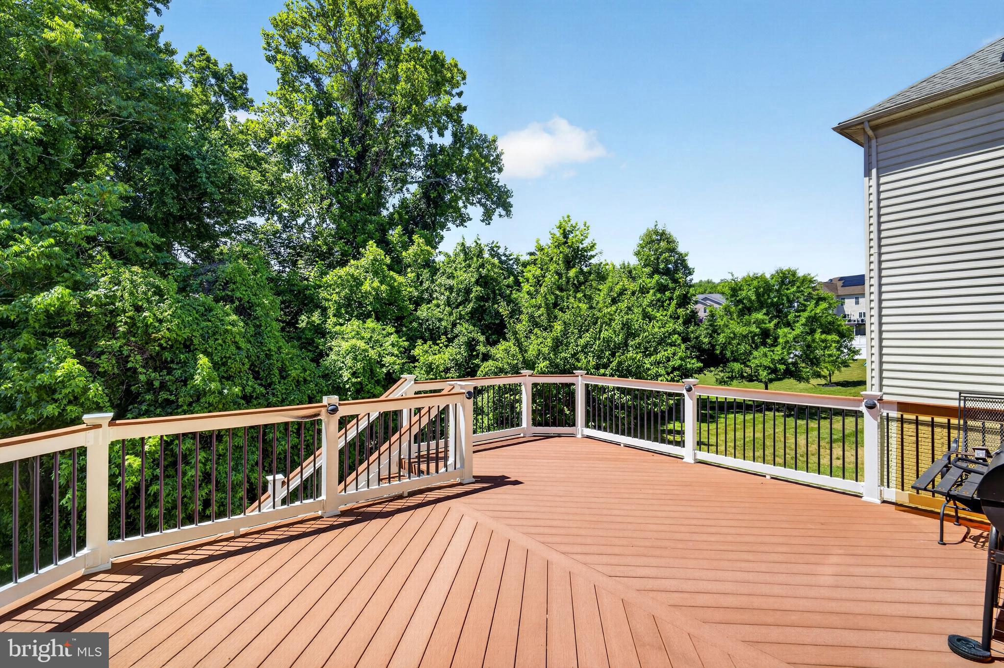 4518 Bridle Ridge Road Upper Marlboro, MD 20772 - Photo 73 of 85 Backyard Trex surface deck