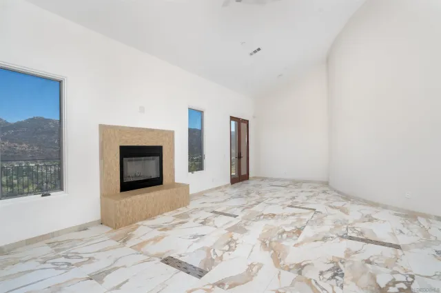 a view of a small space