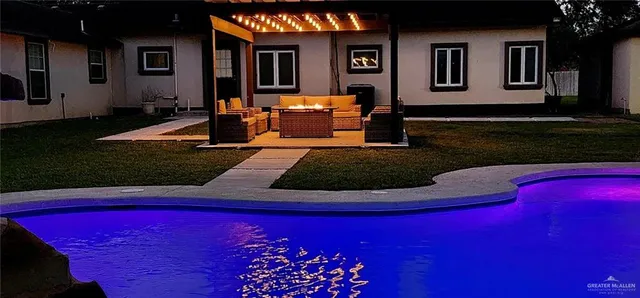 a view of an chairs and tables in patio