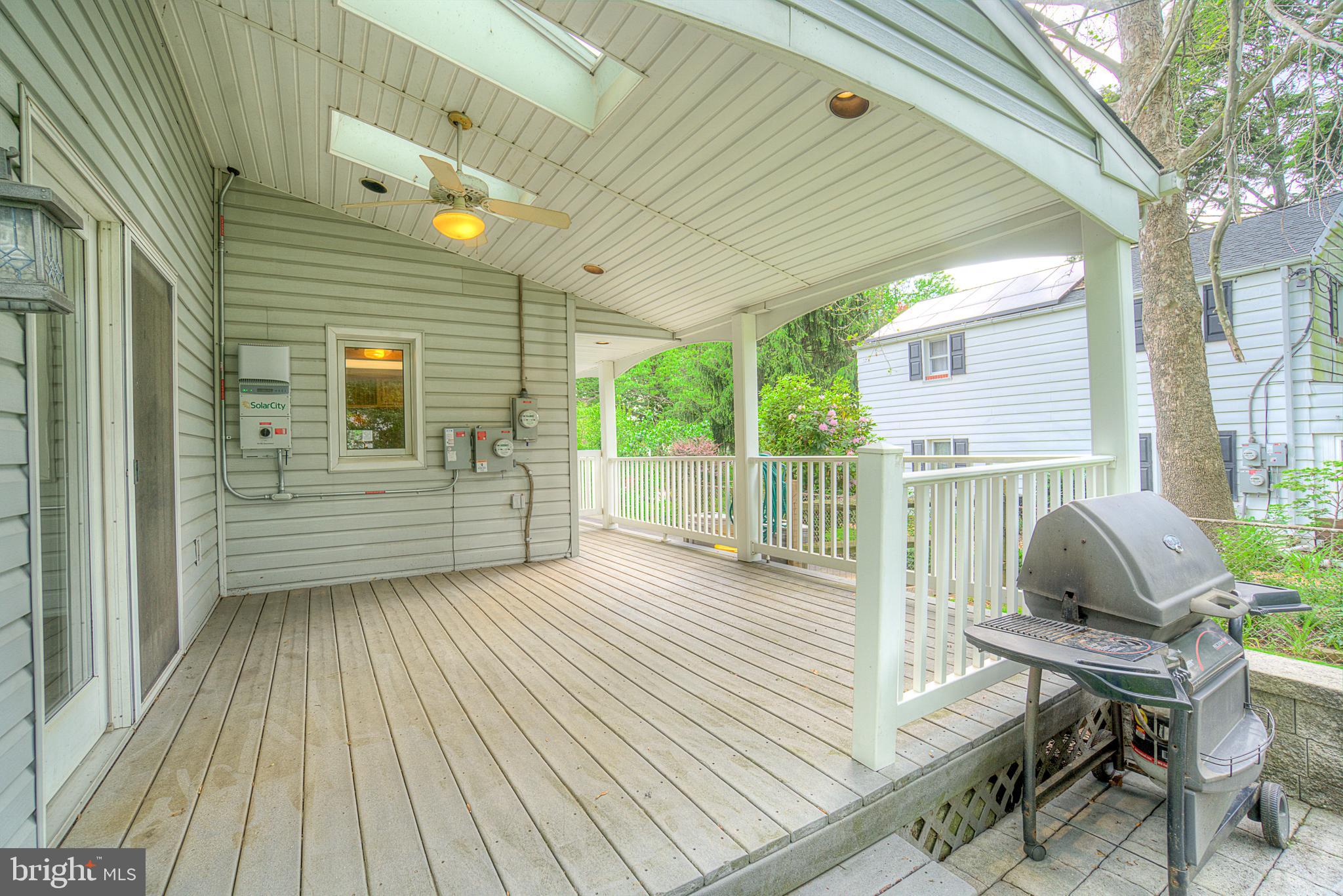 1225 Bruce Road Oreland, PA 19075 - Photo 18 of 35 Covered rear porch