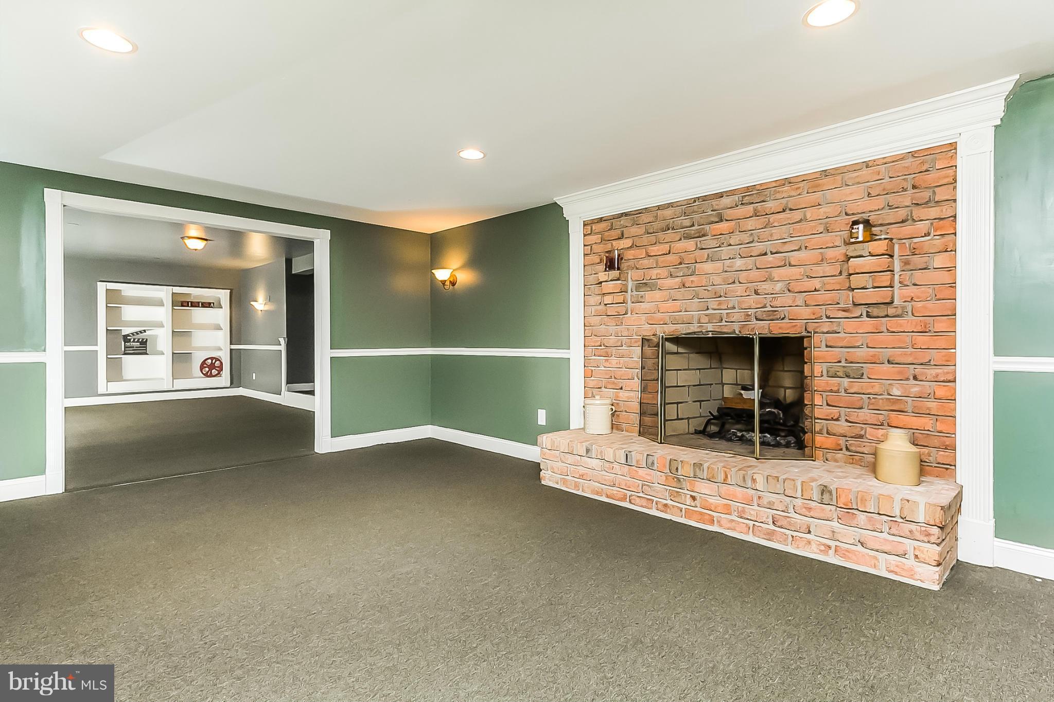 2348 Engle Road Fallston, MD 21047 - Photo 22 of 30 Club fireplace and view to media rm