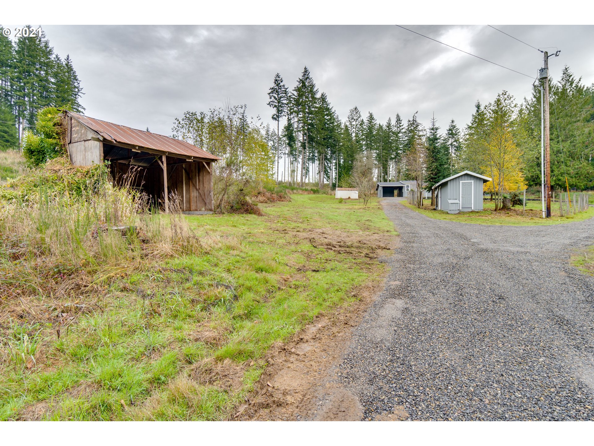 26116 Pellham Hill Road Rainier, OR 97048 - Photo 29 of 32 a view of a house with a yard