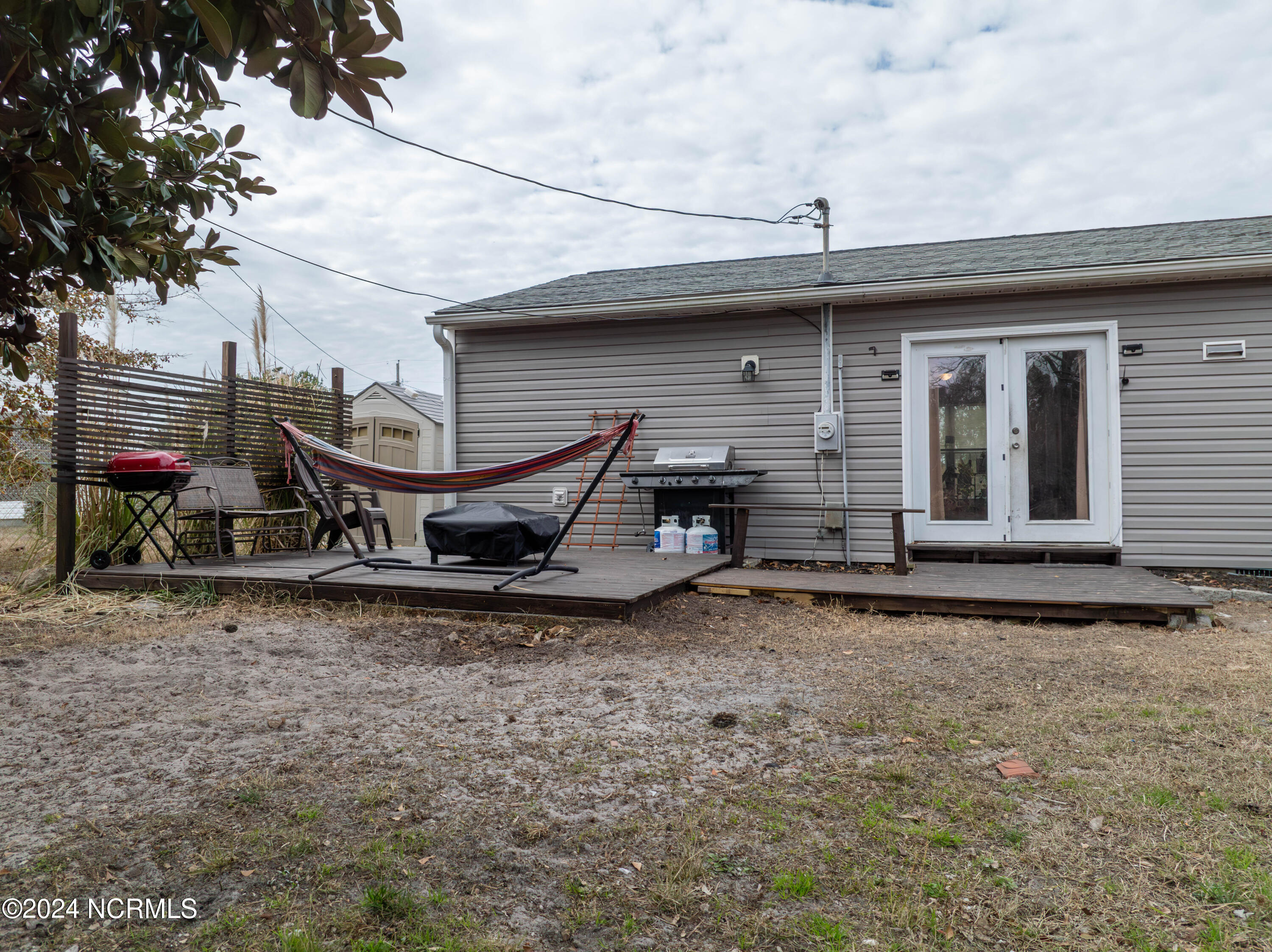 110 Riegel Drive Hubert, NC 28539 - Photo 24 of 27 Backyard Deck