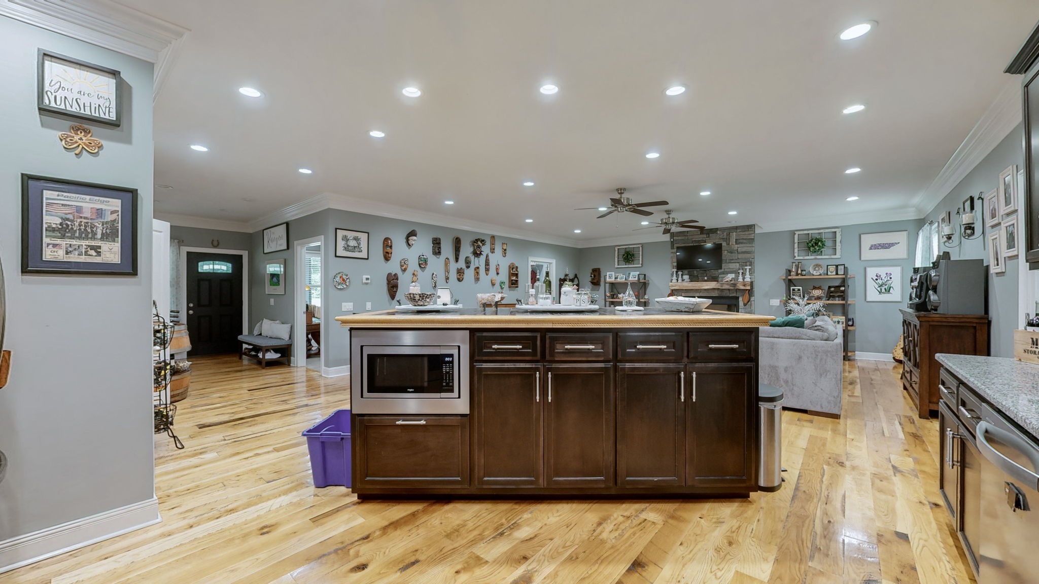 1019 Parker Road Kingston Springs, TN 37082 - Photo 6 of 39 a kitchen with a sink and a stove top oven