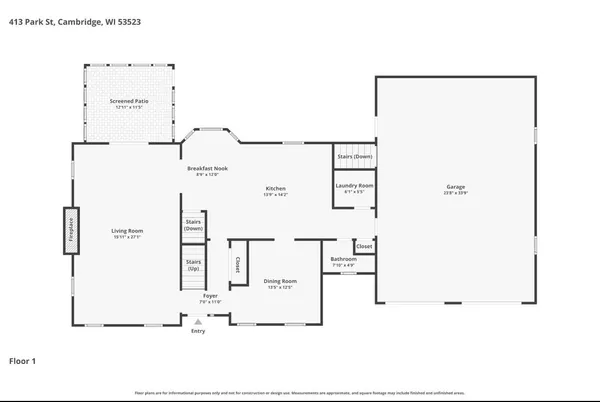 $838,700 | 413 Park Cambridge Wi 53523, Cambridge, WI 53523